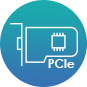 Два слота PCIe для гибкого расширения возможностей